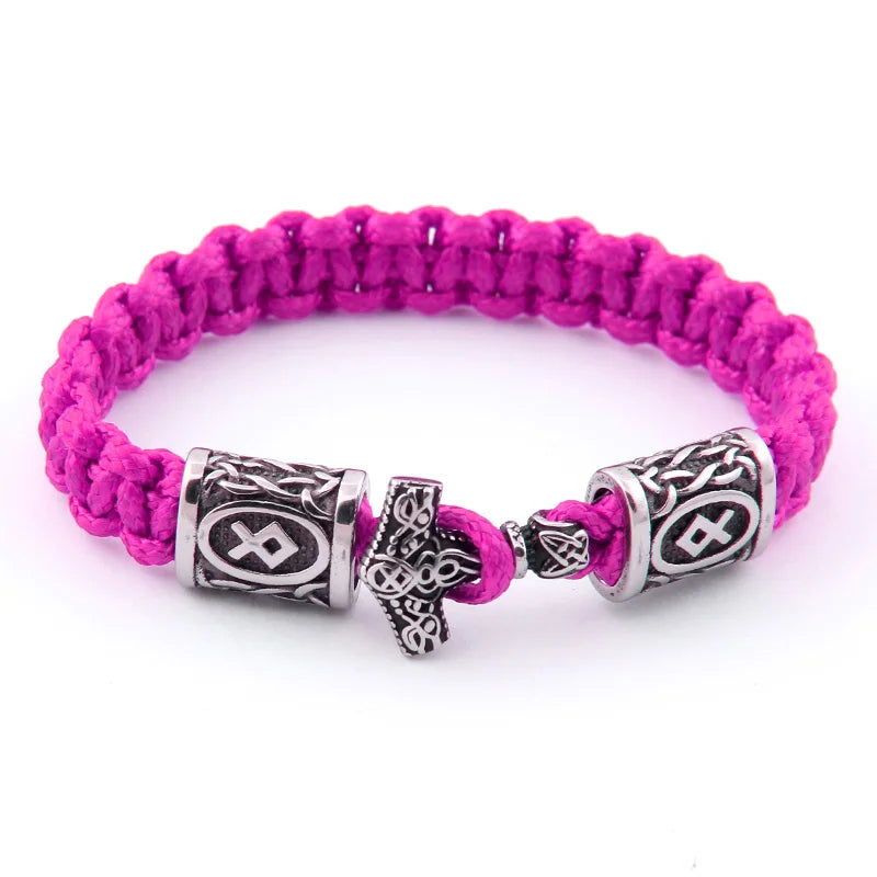 dropshipping 1pcs thor's hammer mjolnir bracelet viking scandinavian norse viking bracelet Men gift