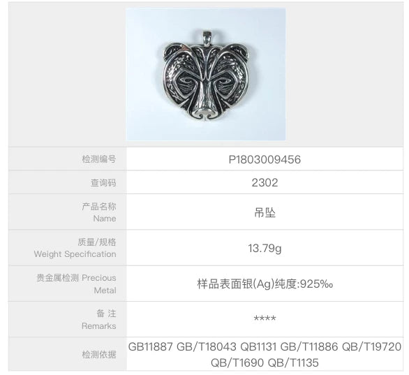 925 Sterling Silver Viking Bear Pendant Nekclace with stainless steel wolf chain as gift