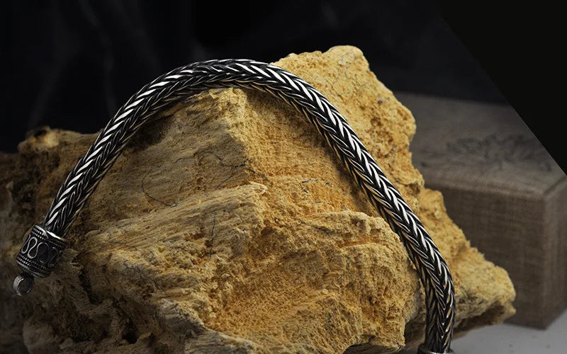 Sterling Silver Vikings Bracelet