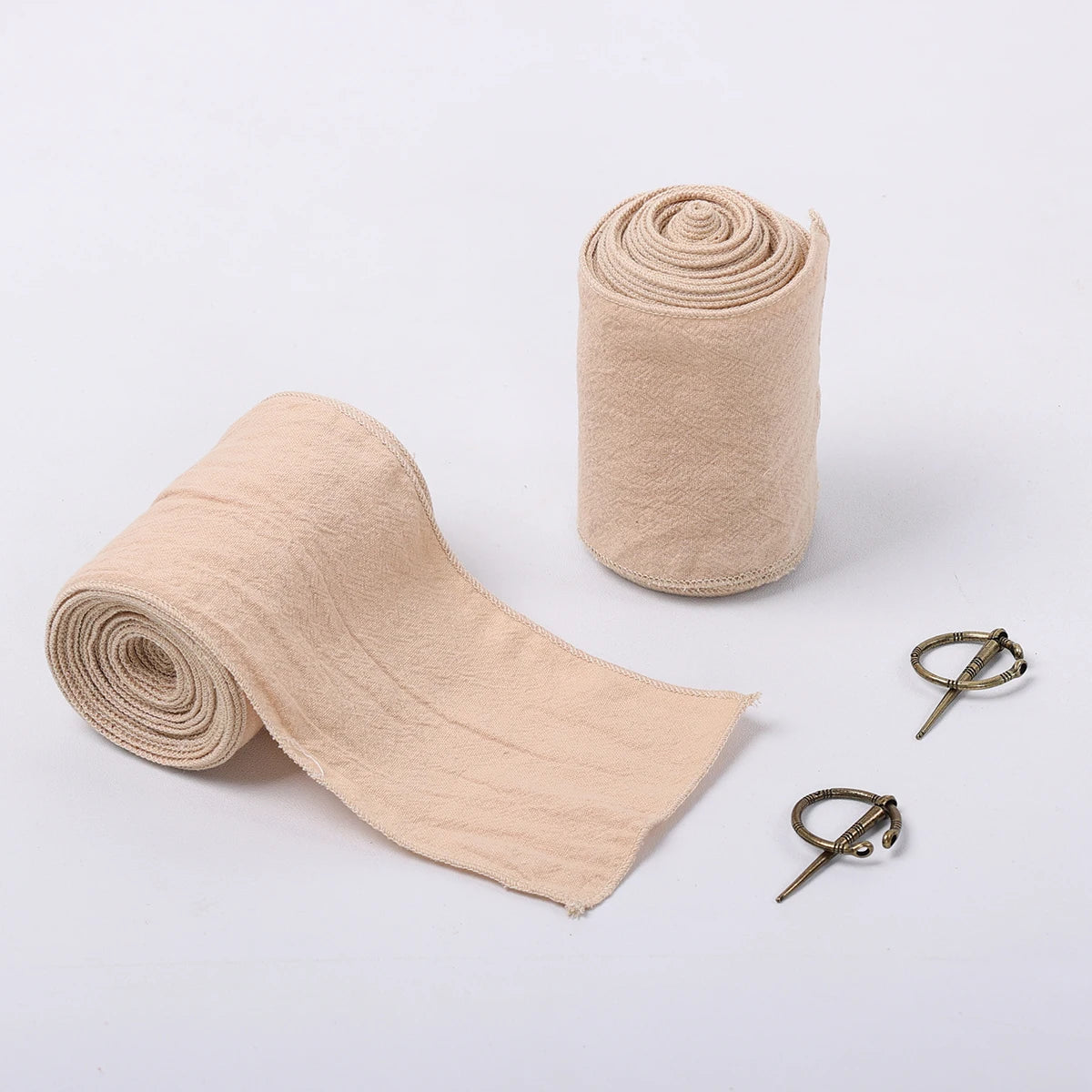 Medieval LARP SCA Viking Putties Leg Wraps With Clasps Vintage Mens Viking Pirate Costumes Cosplay Accessories