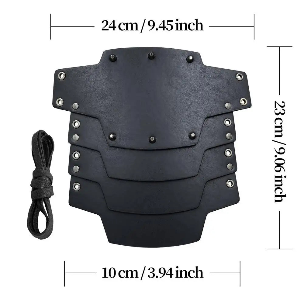 Medieval Bracers Medieval Arm Guard Bracers Cosplay Arm Bracers PU Leather Costume Bracer Viking Bracers For Historical