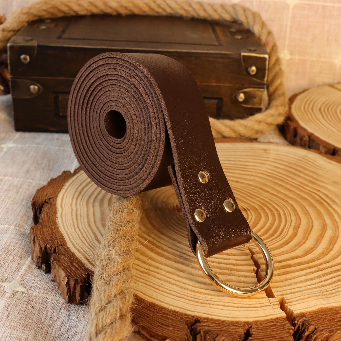 1 piece Medieval Vintage Knight PU Leather Belt Viking Warrior Style Belt Unisex Anime Accessories Belt