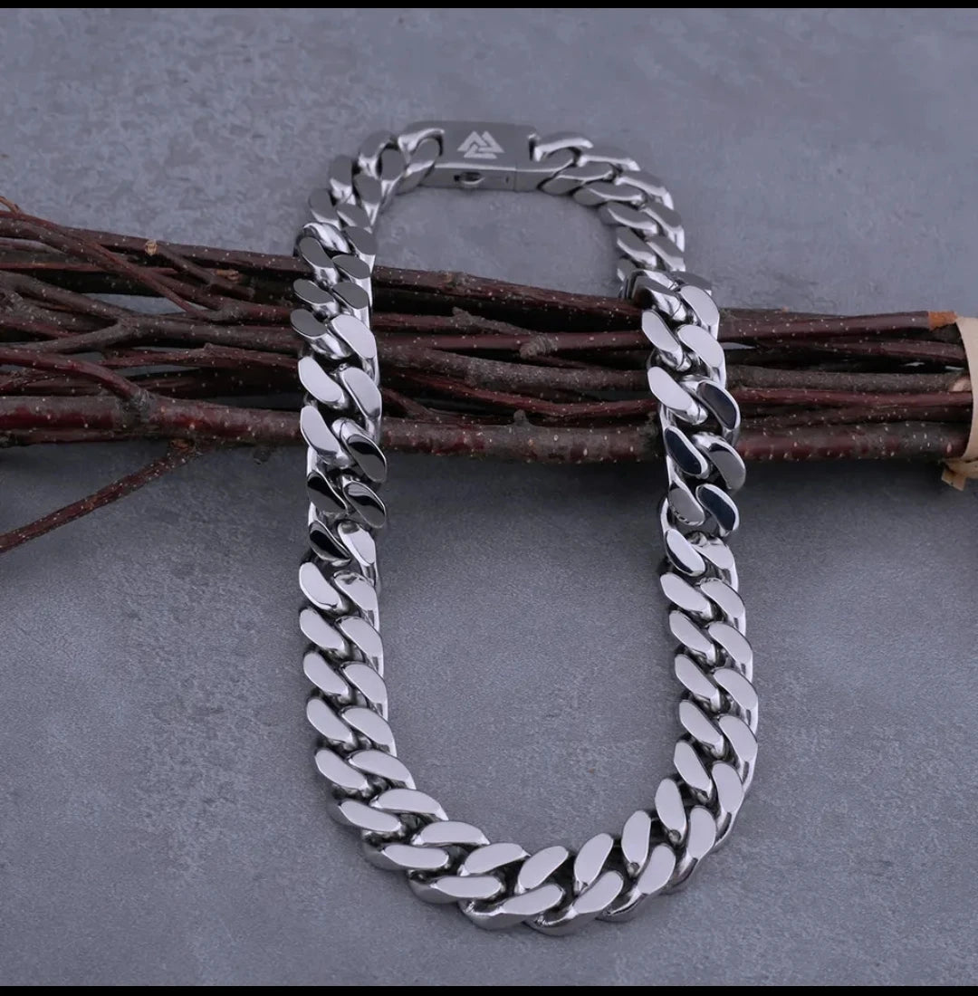 Viking snake vintage punk Necklace for men never fade stainless steel fashion Jewelry hippop street culture