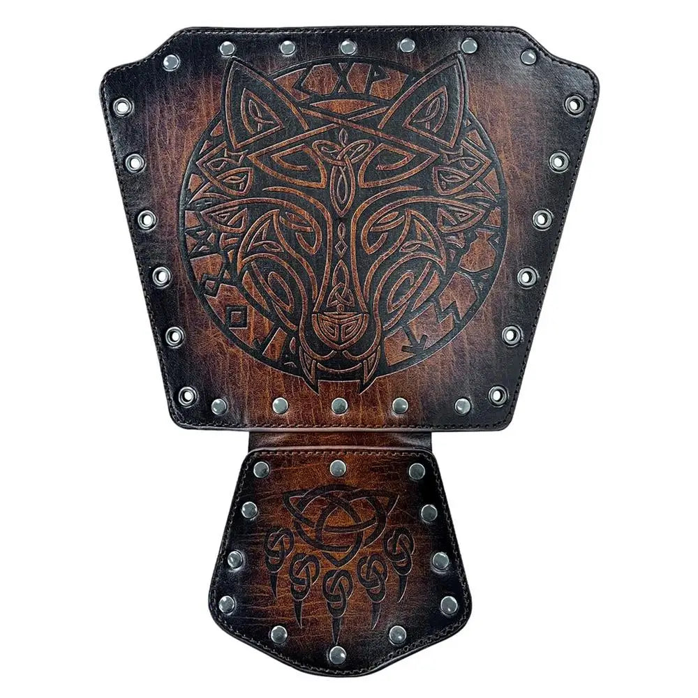 Medieval Arm Gauntlets Feather Viking Wrist And Hand Bracer Nordic Viking Style Hand Guard Costume For Playing Roles For Cosplay
