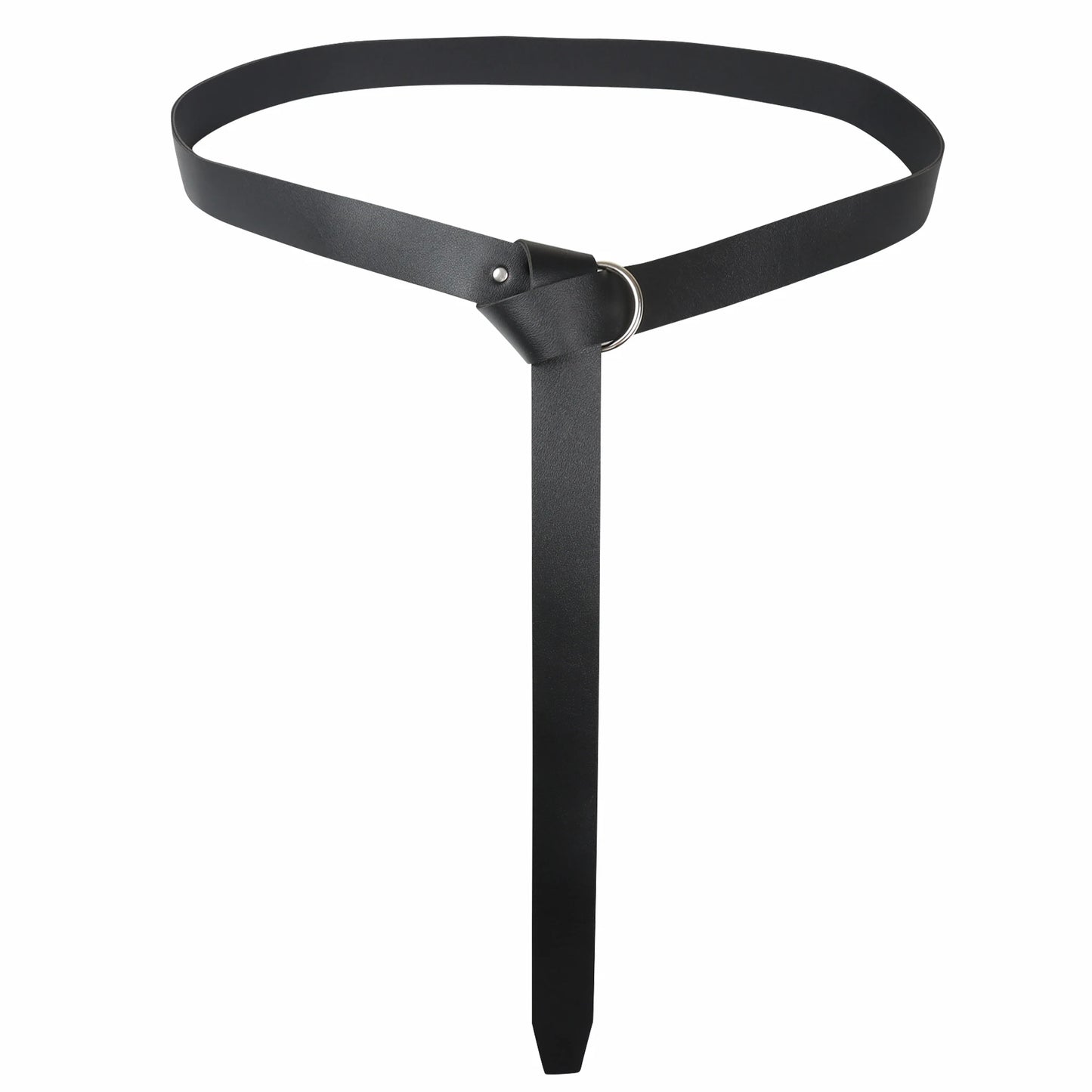 1 piece Medieval Vintage Knight PU Leather Belt Viking Warrior Style Belt Unisex Anime Accessories Belt