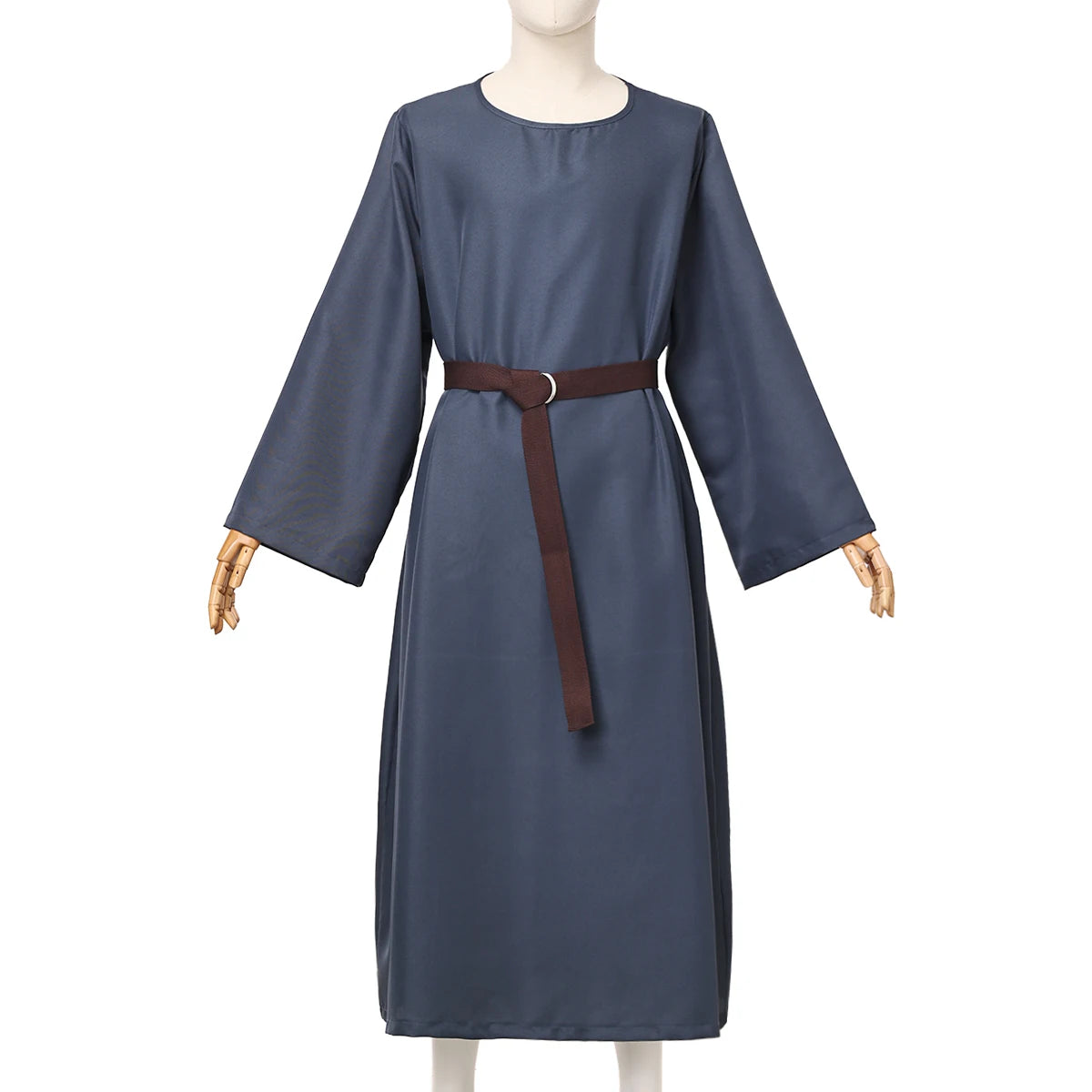 Medieval Tunic Cloak Outfit for Men Halloween Costume Adult Witch Pagan Friar Costumes