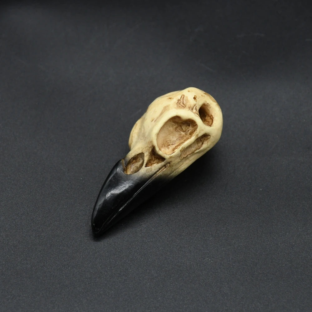 Viking amulet Raven Skull Pendant Vintage Nordic Necklace Amulet
