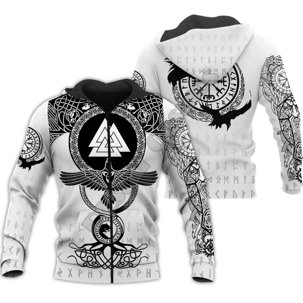 Viking top hoodie sweatshirt