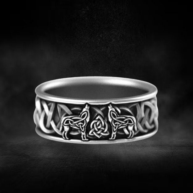 WOLF VIKING RING