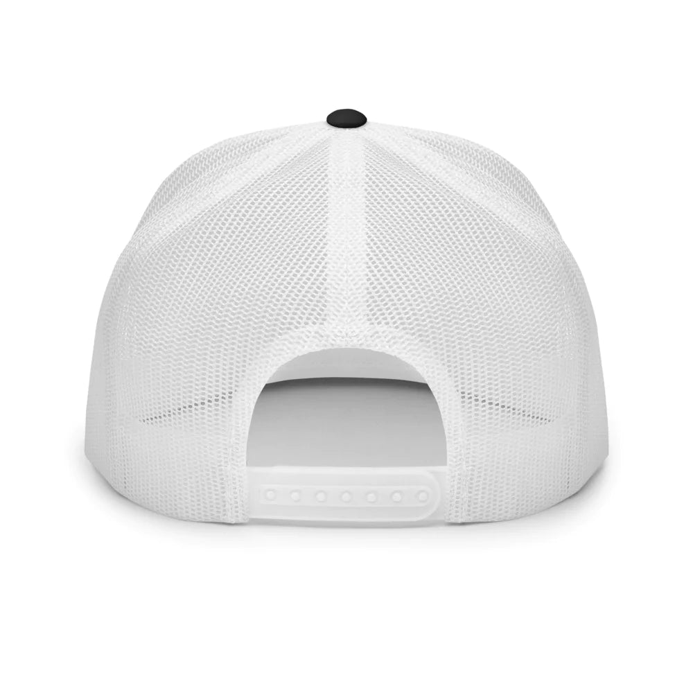 Viking Trucker Cap With Helm of Awe Symbol