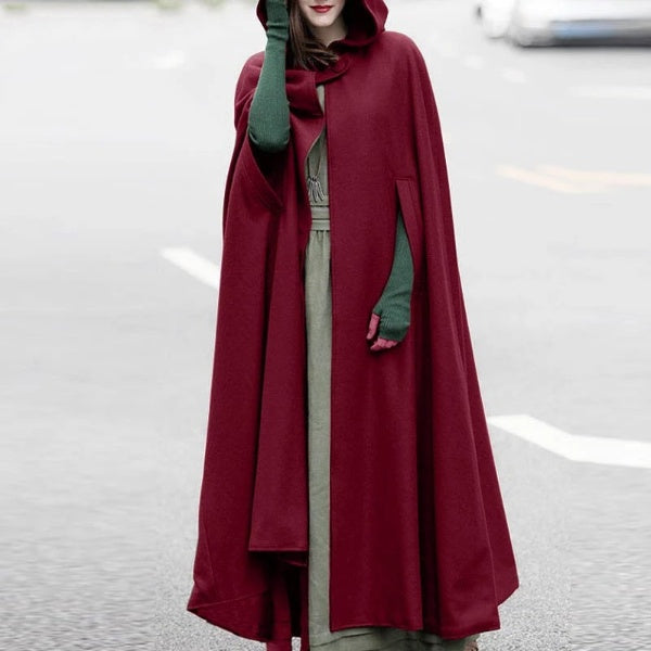 Medieval Long Hooded Cloak