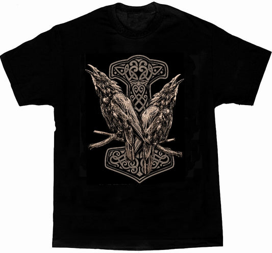 Viking T-Shirt - Odin's Raven
