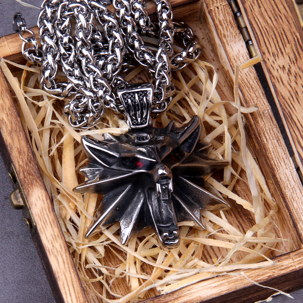 Viking Necklace - Helheim Wolf