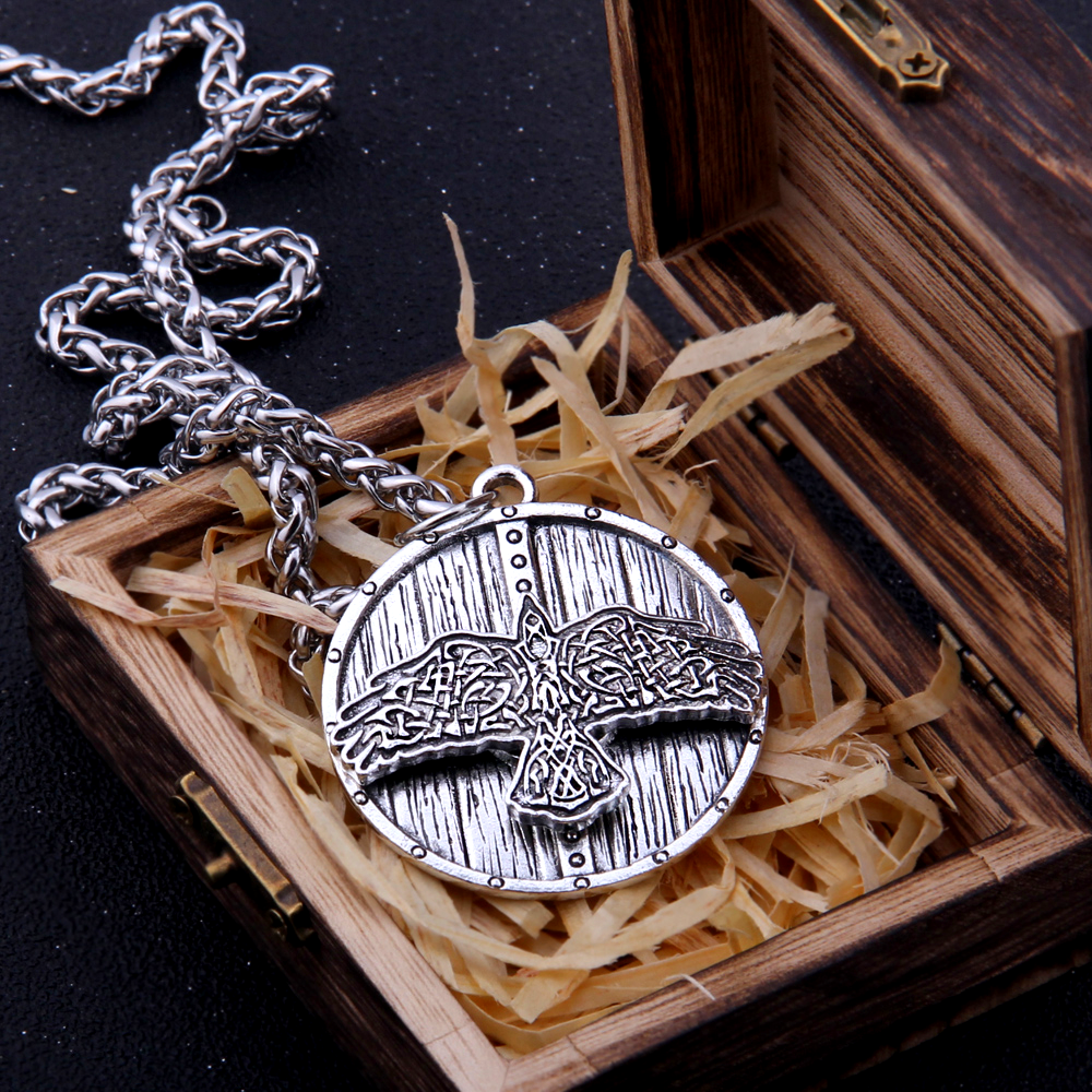 Viking 2025 shield necklace