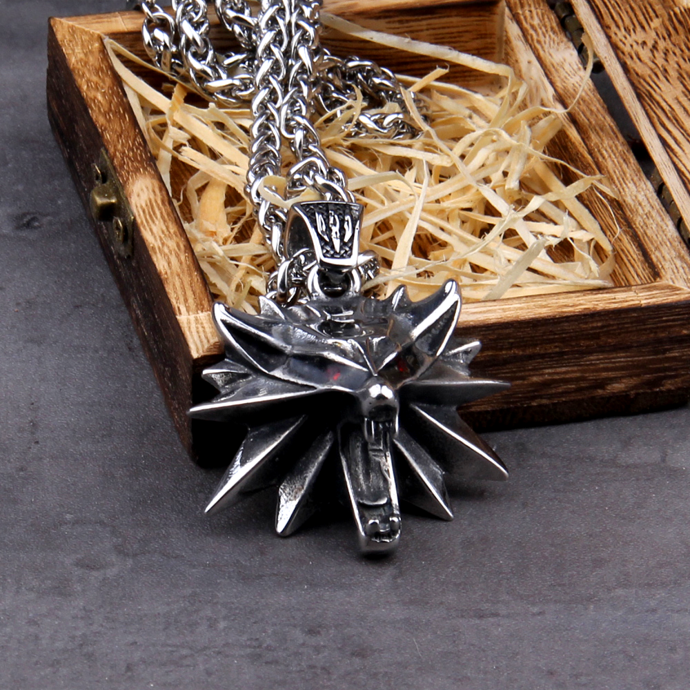 Viking Necklace - Helheim Wolf