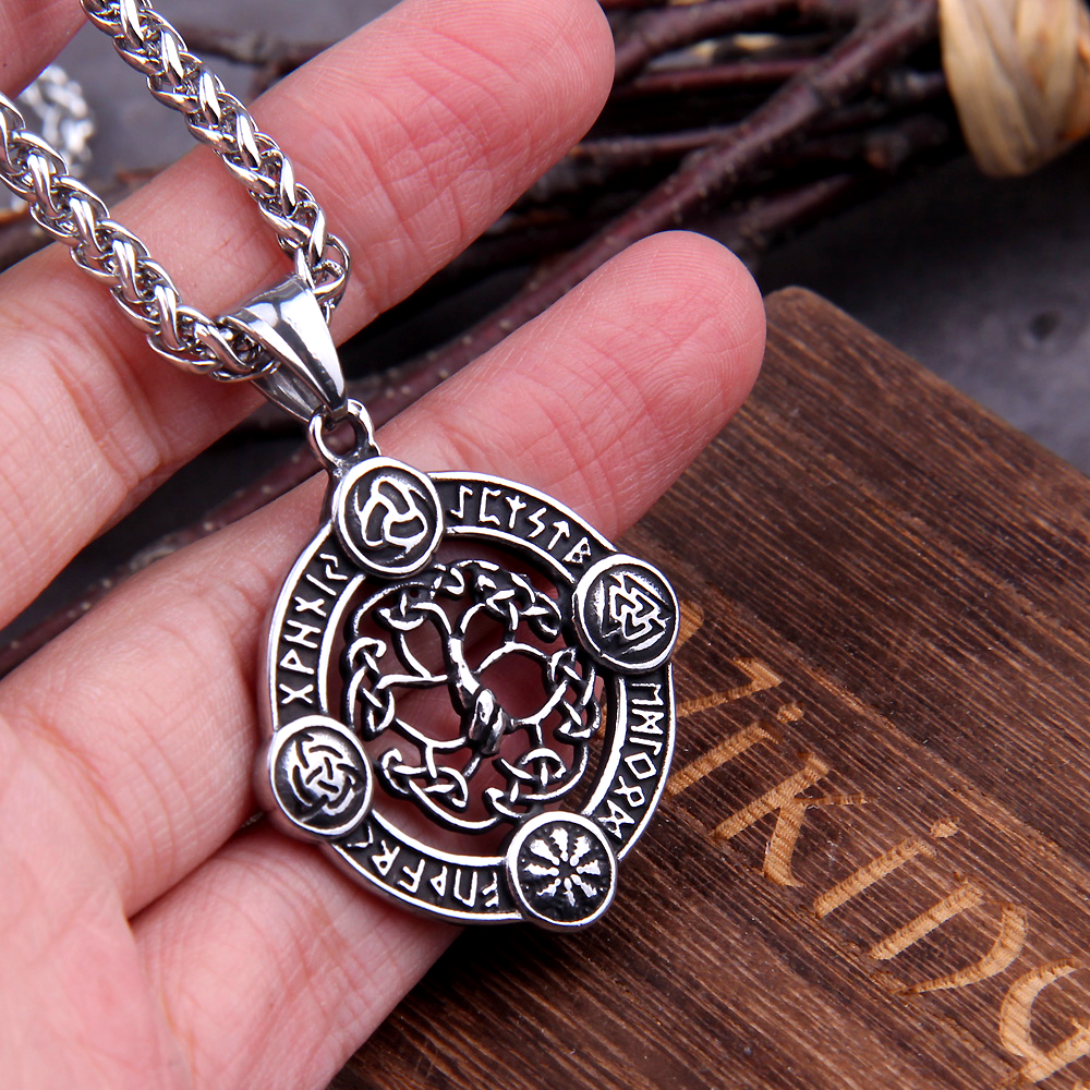 Viking Necklace - Nordic symbols