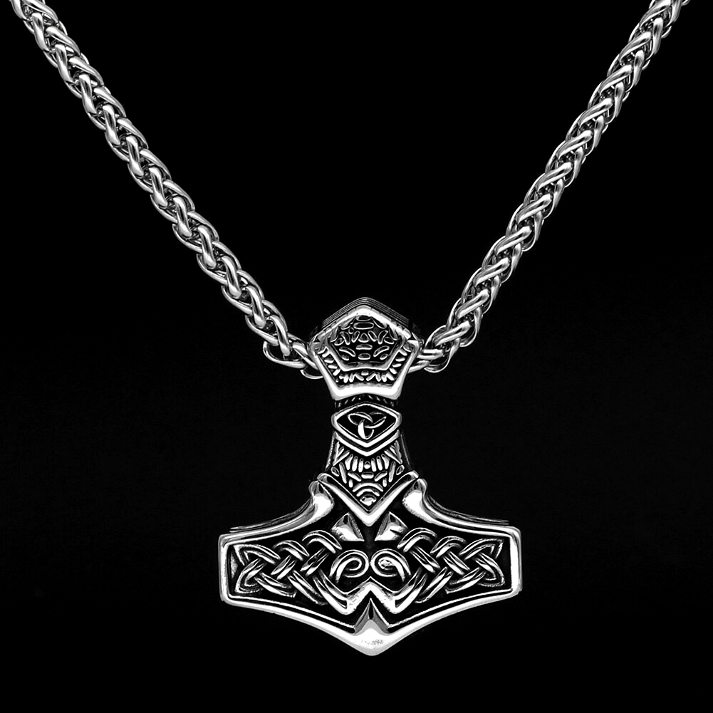 Thors Hammer Necklace - Triskelion
