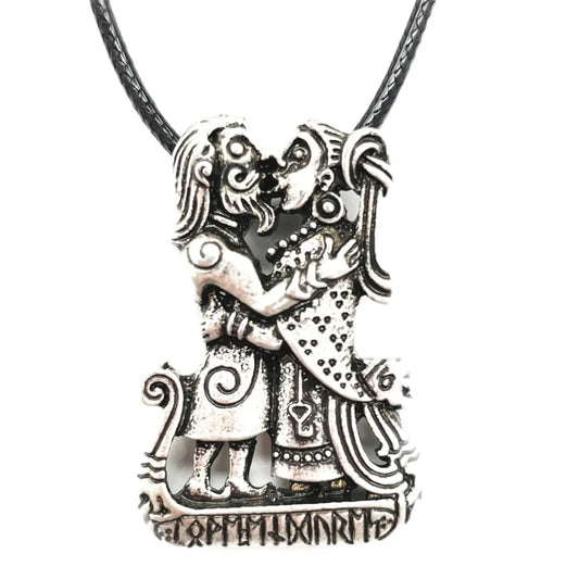 Viking Runes Ship Amulet Talisman Pendant Necklace For Women Men Jewelry