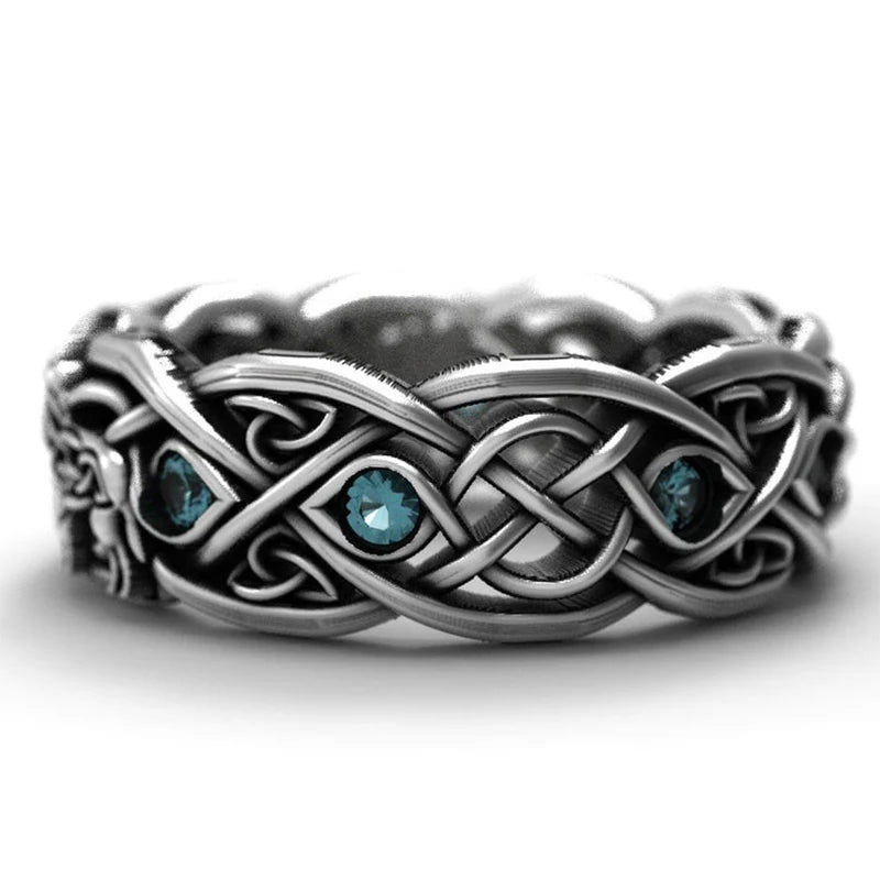 Viking Nordic Mythology Giant Wolf Ring Defense Totem