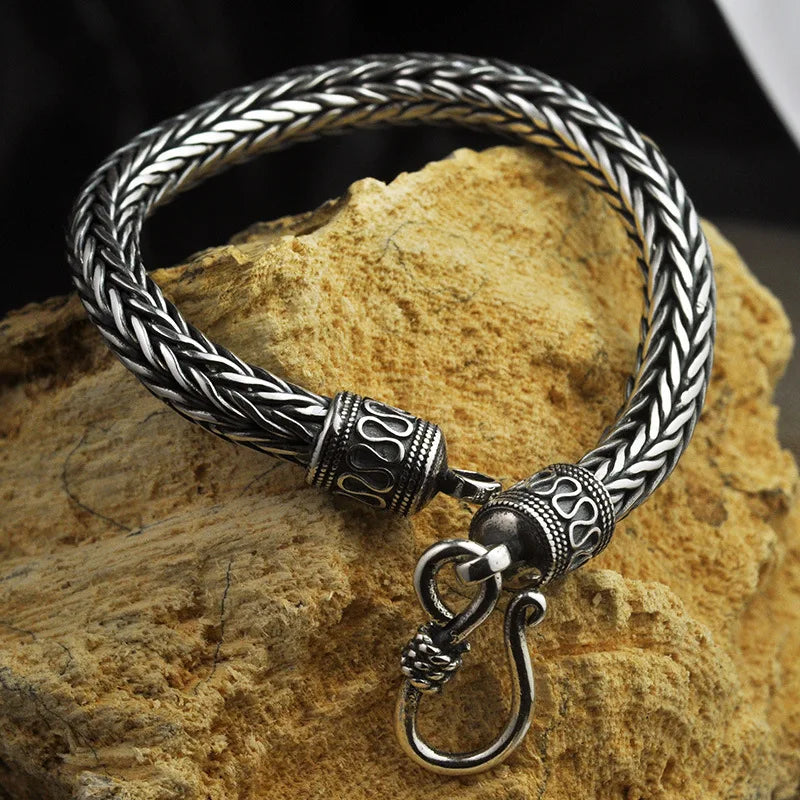 Sterling Silver Vikings Bracelet