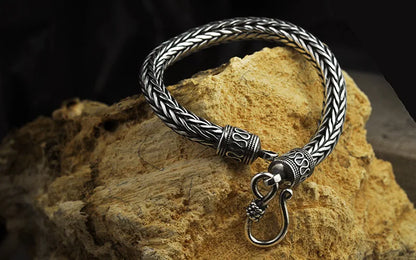 Sterling Silver Vikings Bracelet