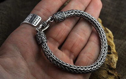 Sterling Silver Vikings Bracelet