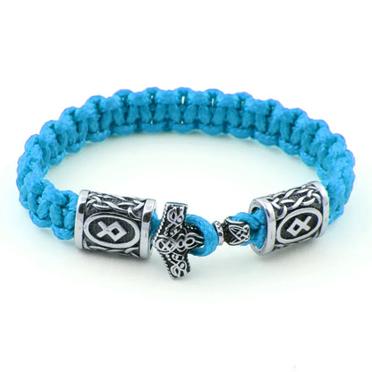dropshipping 1pcs thor's hammer mjolnir bracelet viking scandinavian norse viking bracelet Men gift