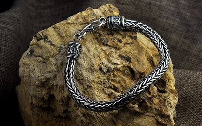 Sterling Silver Vikings Bracelet