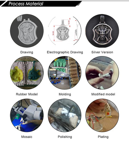 S925 Sterling Silver Viking Wolf Twisted body Bangle with wood box as gift for men or women