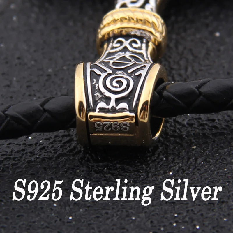 Sterling Silver Viking Thor's hammer necklace