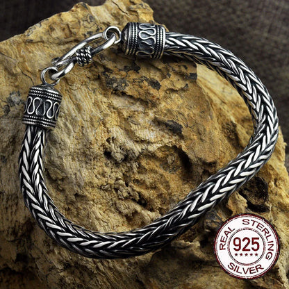 Sterling Silver Vikings Bracelet