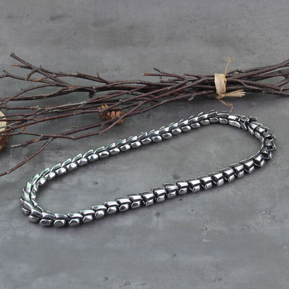 Viking snake vintage punk Necklace for men never fade stainless steel fashion Jewelry hippop street culture