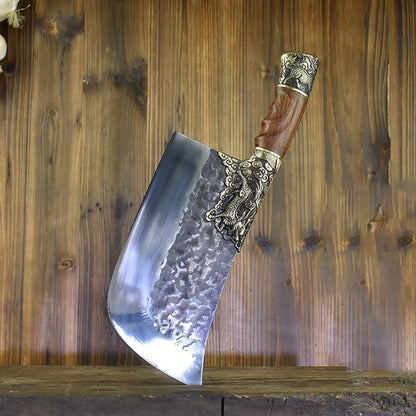 Meat Cleaver Handmade Forged Serbian Viking Knife Kitchen Cooking Tools Knives