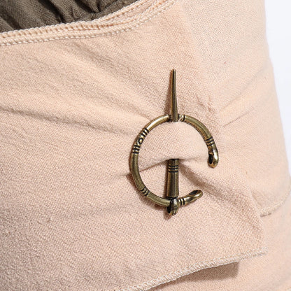 Medieval LARP SCA Viking Putties Leg Wraps With Clasps Vintage Mens Viking Pirate Costumes Cosplay Accessories