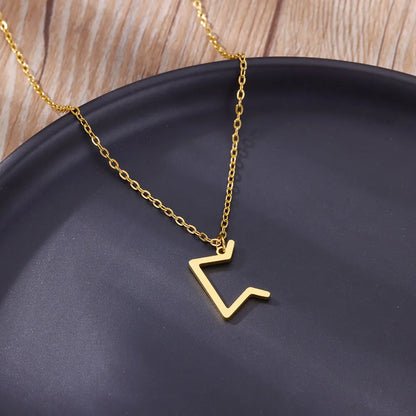 Viking Rune Necklace Stainless Steel