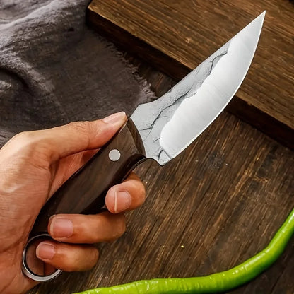 Outdoor Stainless Steel Knife Mini Sharp Pocket Knife Jungle Expedition Equipment High Hardness Survival Knife