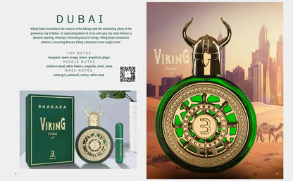 Bharara Viking Dubai Parfum Unisex Perfume 3.4oz / 100ml For Men For Women Elegant Packaging Holiday Gifts