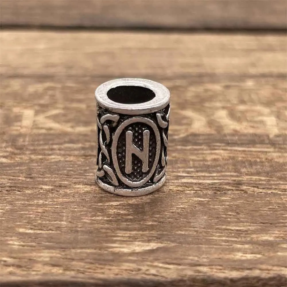 Norse Runes Beads Vikings Runic Letter Bead