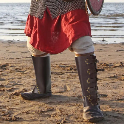 Viking Medieval Boot Gaiter Armor Guard