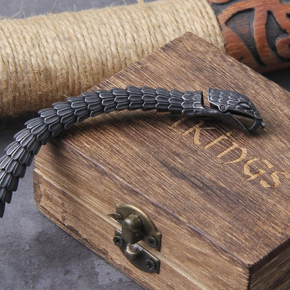 Stainless Steel Black Snake Chain Bracelet