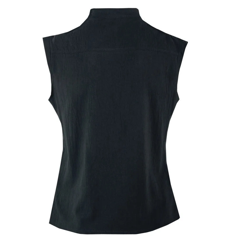 New Medieval Retro Men's Short Vest Multi Color Selection Halloween Carnival Dress Up Costume Daily Outfit Hot Selling