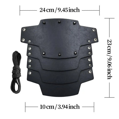 Medieval Bracers Medieval Arm Guard Bracers Cosplay Arm Bracers PU Leather Costume Bracer Viking Bracers For Historical