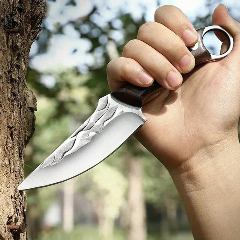 Kitchen Knife Meat Professional Stainless Steel Cleaver Boning Slicer Butcher Fruit Camping Multipurpose Sharp Knife