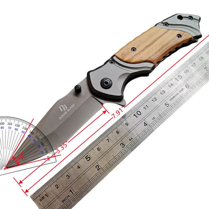Stainless Steel Blade Tomahawk: Jungle Machete with Non-Slip Handle for Outdoor Camping & Survival