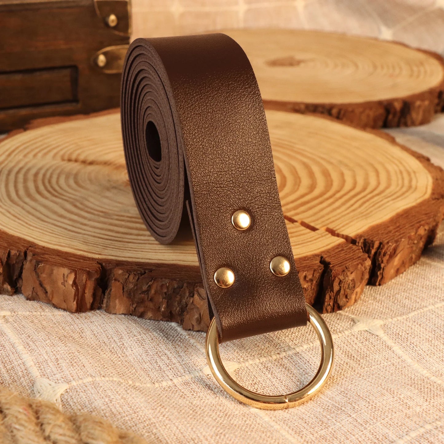 1 piece Medieval Vintage Knight PU Leather Belt Viking Warrior Style Belt Unisex Anime Accessories Belt