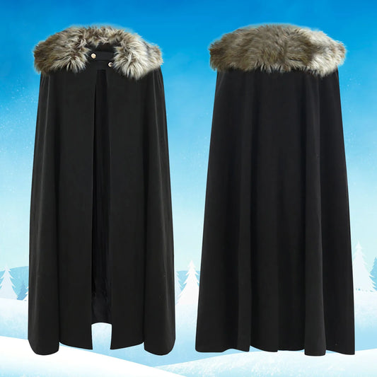 Medieval Wool Cloak Viking