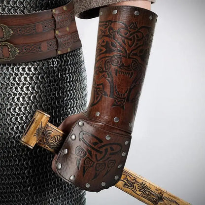 Medieval Arm Gauntlets Nordic