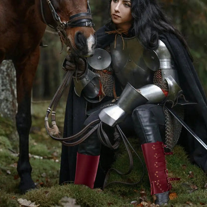 Viking Medieval Boot Gaiter Armor Guard