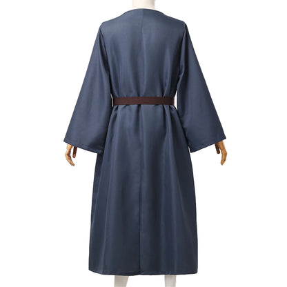 Medieval Tunic Cloak Outfit for Men Halloween Costume Adult Witch Pagan Friar Costumes