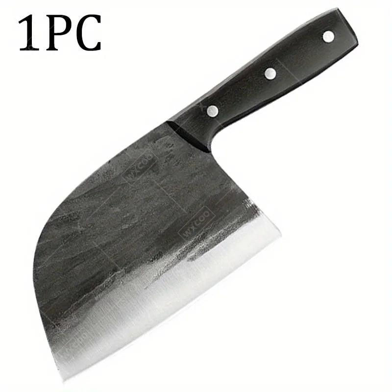 1 PC Stainless Steel Boning Knife Handmade Forged Professional Kitchen Knife Butcher Knife Meat Cleaver Vegetable Fruit Knife